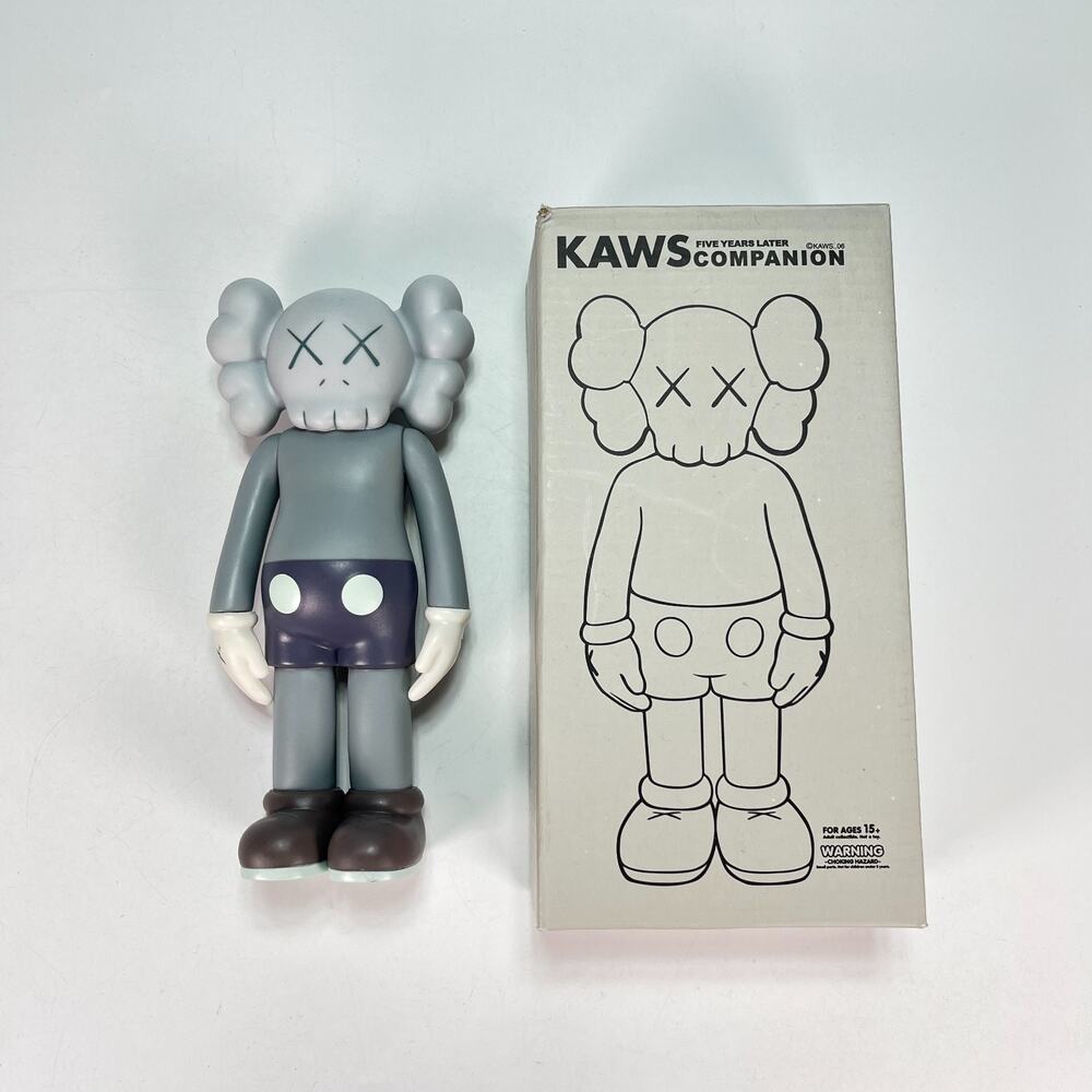 KAWS Companion Grey Navy Five Years Later figure Brian Donnelly 2004 Medicom Toy
